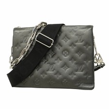Louis Vuitton Monogram Embossed Coussin PM Shoulder Bag M21198 Bla... GZl1bro1