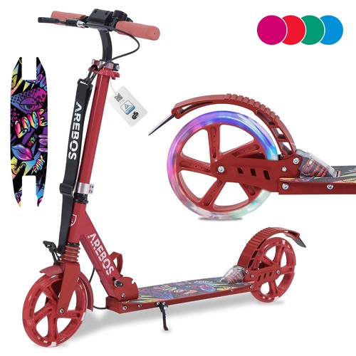 Arebos trottinette pliable - arebos,