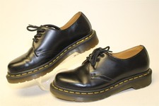 Dr. Martens 1461 Womens Size 6 37 Black Smooth Leather 3-Eye Oxford Shoes 11637
