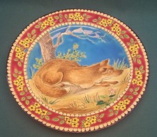 XIX° 1894 GRANDE ASSIETTE