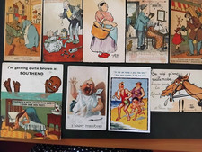 10 CARTES POSTALES ANCIENNES