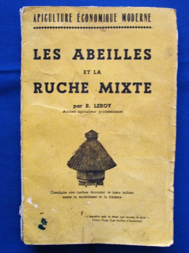 Ancien livre les - livre, abeilles
