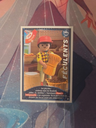 Playmobil carte féculents - playmobil,