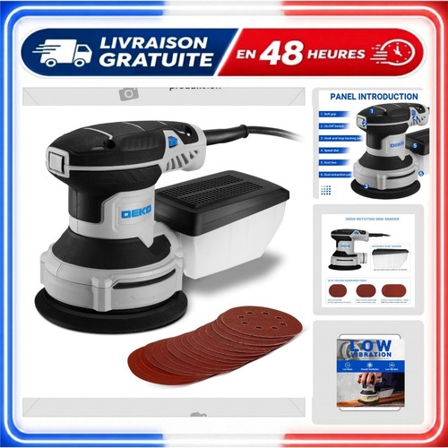 Ponceuse excentrique dekopro - ponceuse,