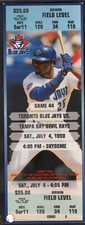1998 Toronto Blue Jays vs Devil Rays Used Ticket Stub Skydome July 4