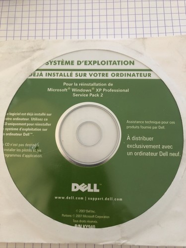 New dell windows - new, xp