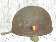 Casque belge abl recce années 50 post wwii ww2  type brigade piron