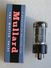 Mullard GZ34 - 5AR4 Made for Blackburn Valve Made - In Original Box