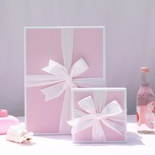 Boîte cadeau 1set Bowknot Boîte d'emballage de style de Noël ( )