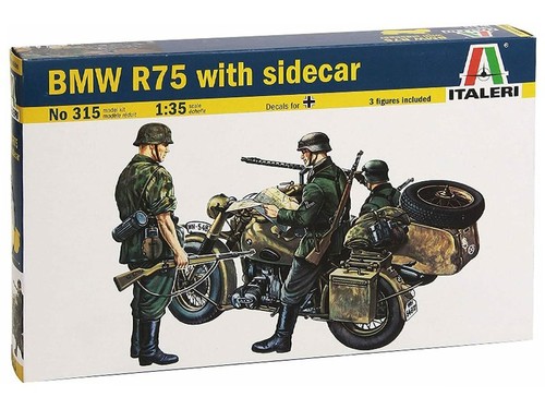 Italeri side car - italeri, bmw