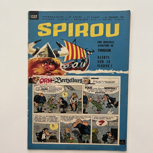 Spirou hebdomadaire 1237 - hebdomadaire,