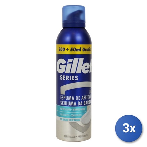 Gillette series mousse - 3x,