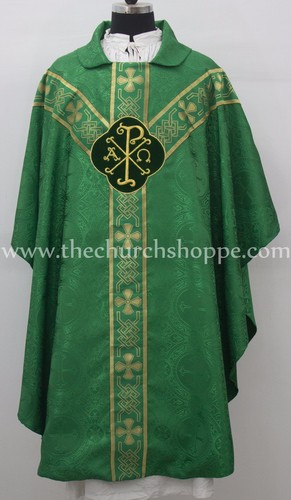 Neuf col vert - vert, gothique