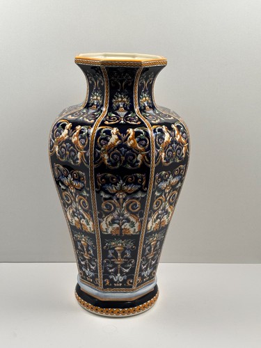 Gien vase faïence - -,