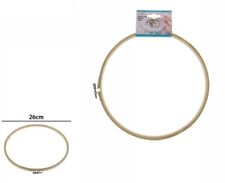 Cadre Circulaire À Broder En Bois Avec Vis Diamètre 26CM DFH