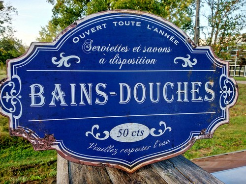 Plaque métal bains - métal, bains-douches
