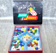 Vintage Yellow Dwarf Game Complete Tokens Cards Storage Joker Classic Rare