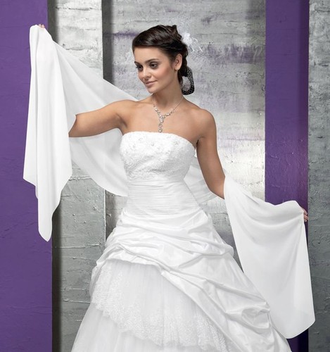 Mousseline souple mariage - mousseline,