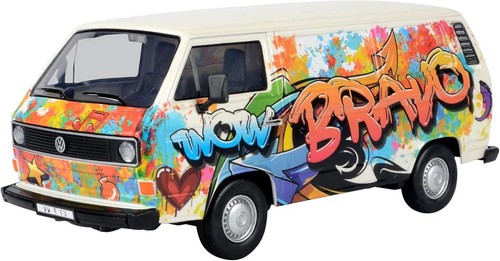 Volkswagen van graffiti - volkswagen, t3