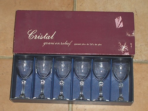 Verres liqueur gravés en - à,