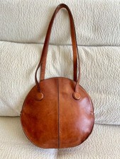 Sac cuir cognac Eric Laville