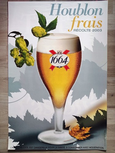 Affiche bière kronenbourg - affiche,