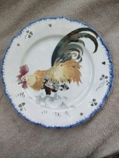 Ancienne Assiette plate Décor