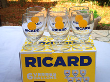 6 Ricard 17cl glasses latest model