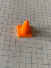 PLAYMOBIL SMALL ORANGE SIGNAL CONE