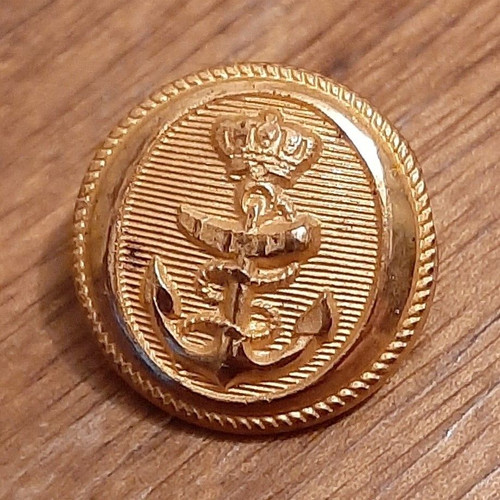 Bouton dore officier - bouton,