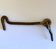 Antique wrought iron door hook shutter furniture shutter length: 14.5cm