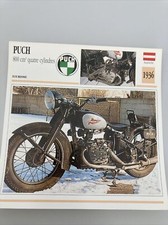 Puch 800 cm3 4 cylindres 1936