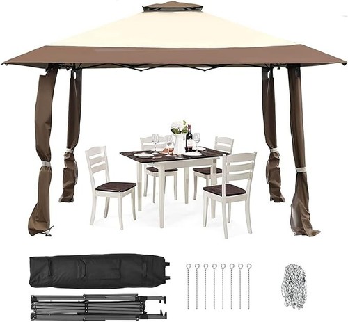 Tonnelle jardin pliante - jardin, 4x4