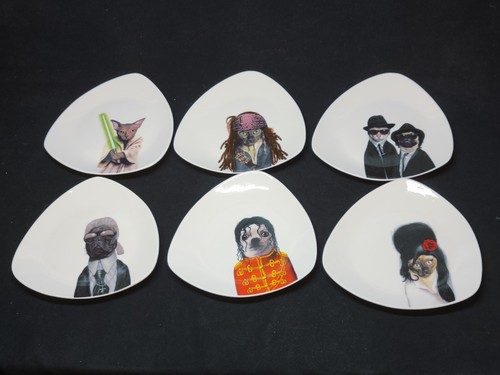 Assiettes pets rock - pets,