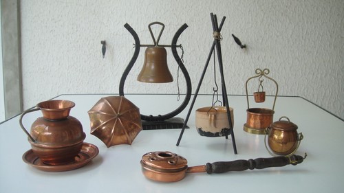 Objets cuivre - objets, en