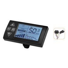 Kit Contrôleur et Affichage Brushless Vélo Électrique pour Moteur 36V 48V 52V