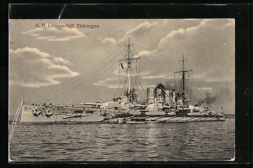 Navire guerre m - s.,