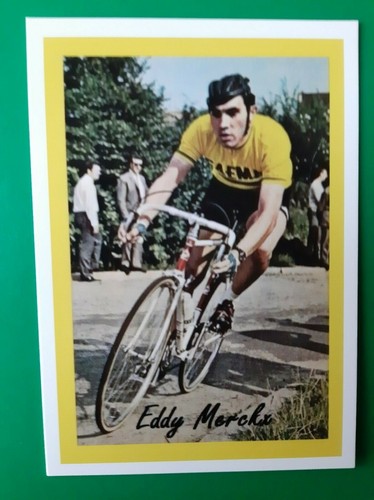 Cyclisme carte cycliste - carte, eddy