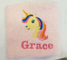 Serviette de bain licorne