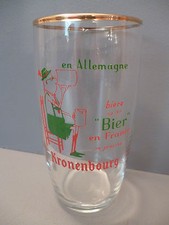 Verre a bière ancien