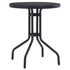 Table de Jardin 80 cm Acier et