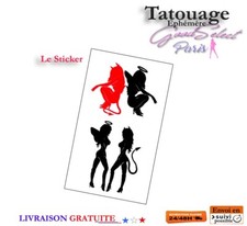 TATOUAGE TEMPORAIRE -Ange &