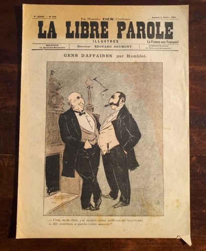Journal ancien libre - journal,