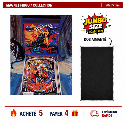 Magnet frigo panthera 90x65 - magnet,