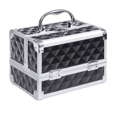 HOMCOM Valise de maquillage
