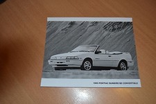 PHOTO DE PRESSE ( PRESS PHOTO ) Pontiac Sunbird SE Convertible 1993 GM027