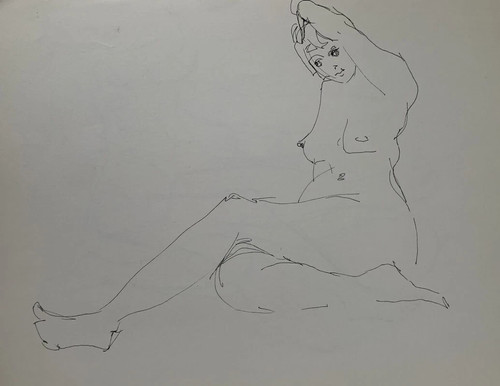 Très beau dessin féminin - très,