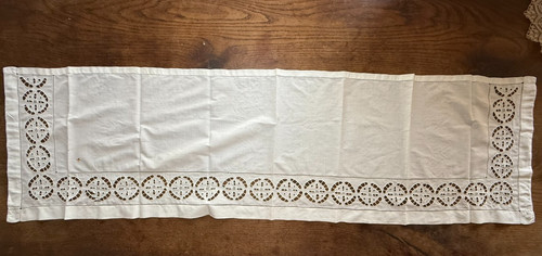 Dentelle ancienne devant - dentelle,