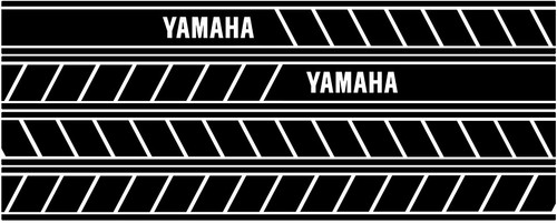 Stickers bandes pour - pour, yamaha