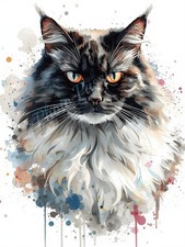 Photo A4 Bicolor Maine Coon
